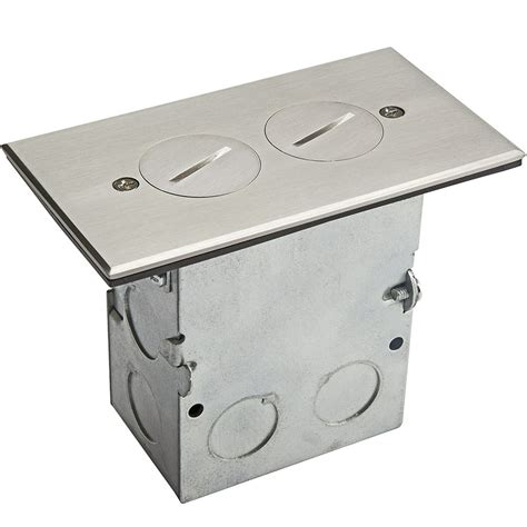 steel pedestal box|floor mounted electrical outlet boxes.